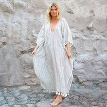 Load image into Gallery viewer, Eco-friendly Striped Palma Kaftan