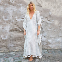 Load image into Gallery viewer, Eco-friendly Striped Palma Kaftan