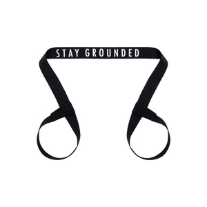 Yoga strap Stay Grounded