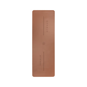 Inhale Exhale Super Grip Yoga Mat Caramel/ Beige: 3,5 mm
