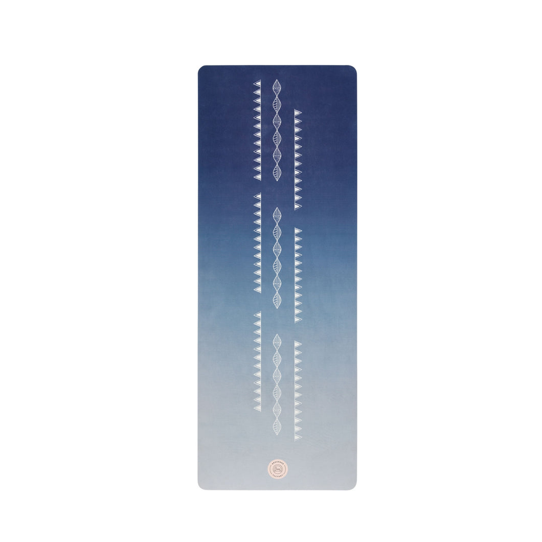 Travel yoga mat: Ocean Blue