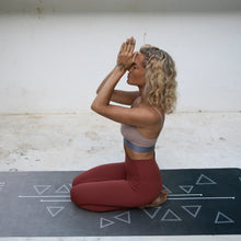 Load image into Gallery viewer, Travel yoga mat: Wanderlust Earth